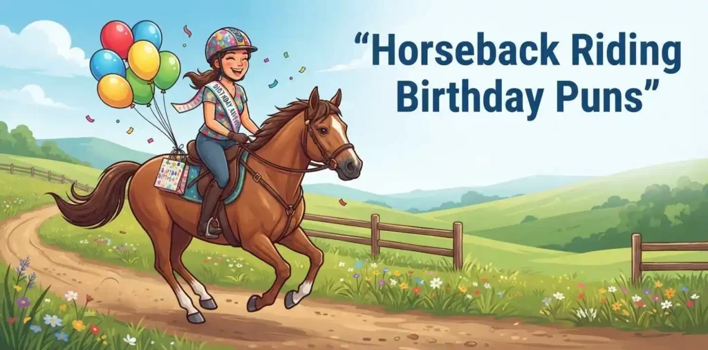 Horseback riding birthday