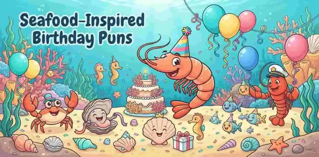Seafood birthday party
