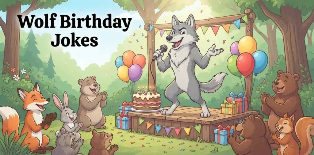 Funny wolf birthday jokes